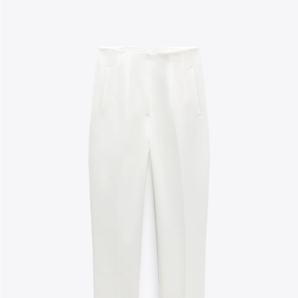 Zara White Trousers